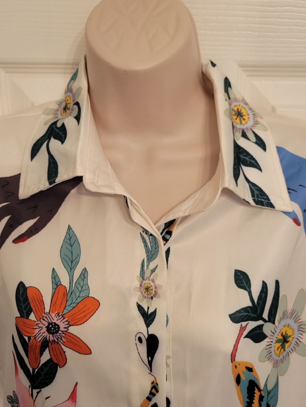 Floral & Animal Print Button-Up Set - Picture 6 of 14